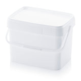Auer 22L white container with lid