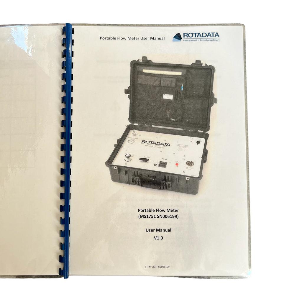 Portable Flow Meter ROTADATA Omega FM41600 – supplymed.co.uk