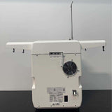Rear view of LOVO 6R4900 showing cooling fan, power switch, and regulatory labels.