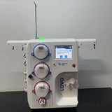 Front view of the LOVO 6R4900 system powered on, showing the green status light and home screen display.