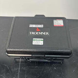 Black protective carrying case for the Rice Lake/Troemner 1kg calibration weight.